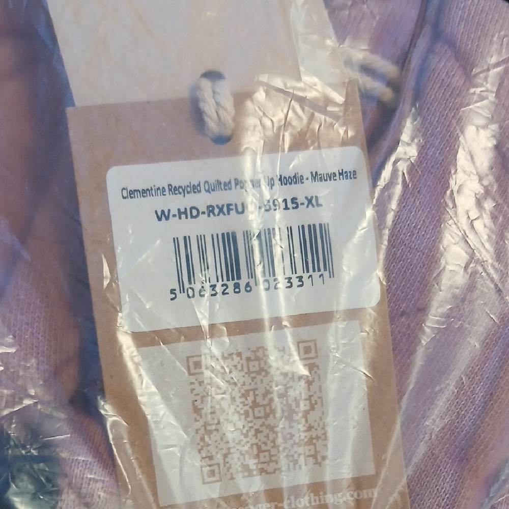 Quilted Hooded Jacket - Dusty Pink - Picture 8 of 10